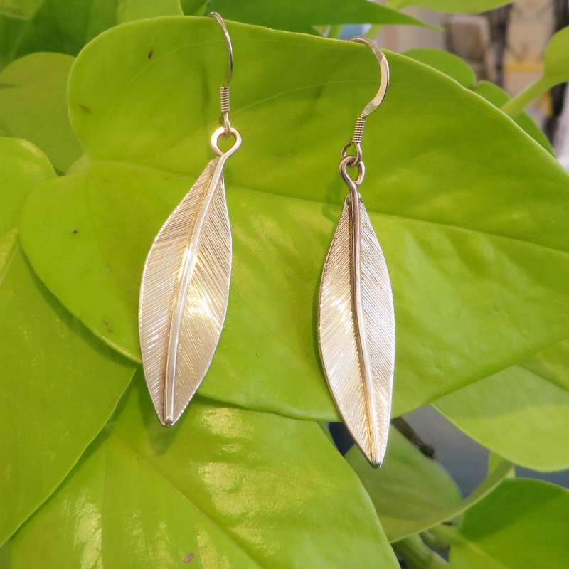 Willow Leaf Earrings