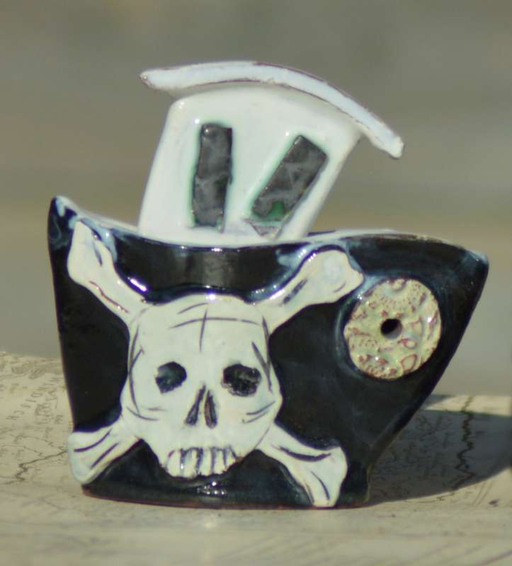 Skull and Crossbones Boat