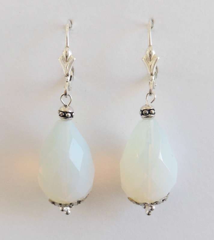 Chinese crystal drop earrings