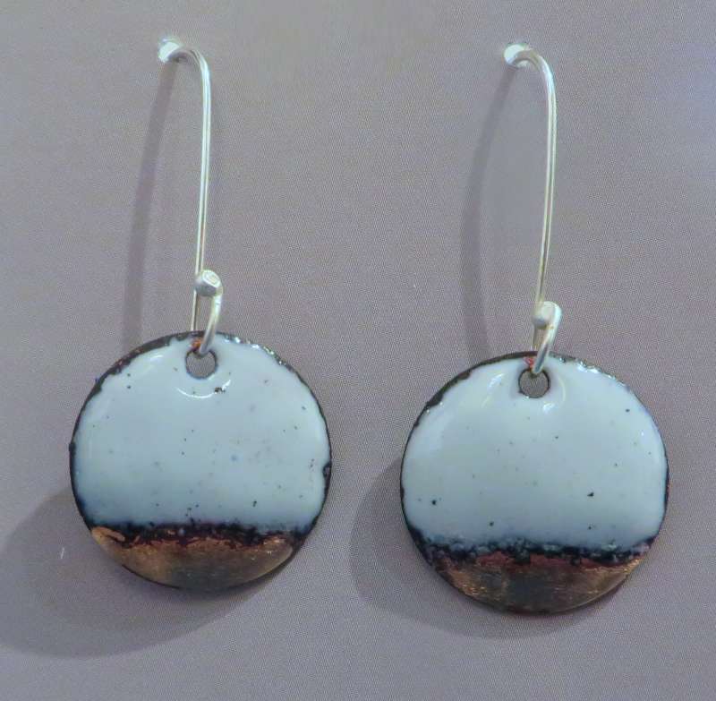 Copper Tip Earrings 