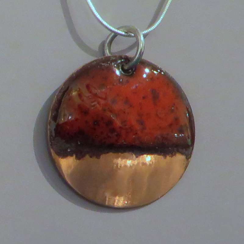 Copper Tip Pendant