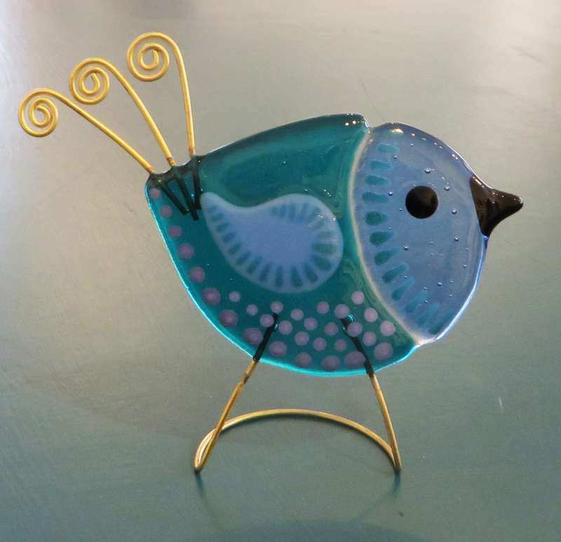 Blue Fancy Bird