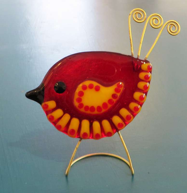 Red Fancy Bird